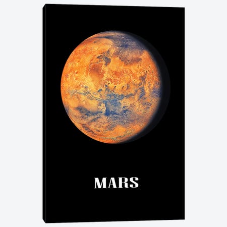 Mars Canvas Print #EMN970} by Manjik Pictures Canvas Artwork