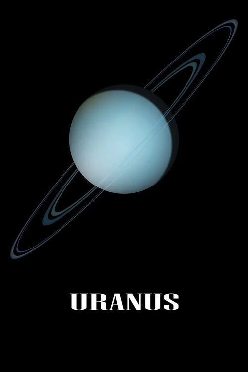 Uranus by Manjik Pictures wall art