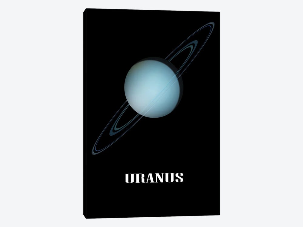 Uranus by Manjik Pictures 1-piece Canvas Art