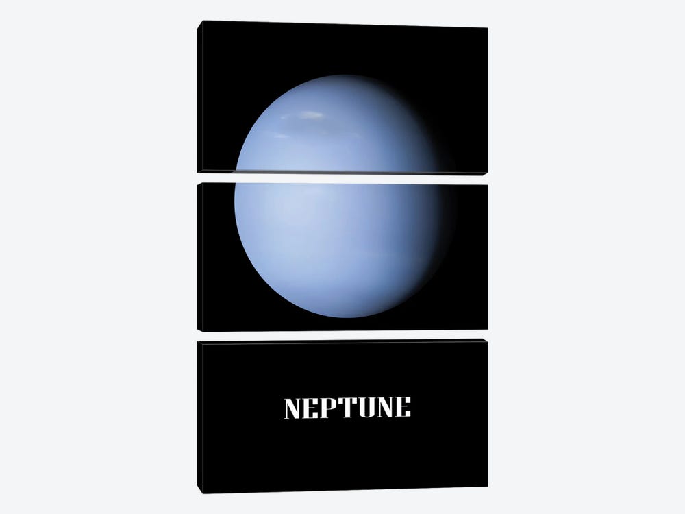 Neptune by Manjik Pictures 3-piece Art Print