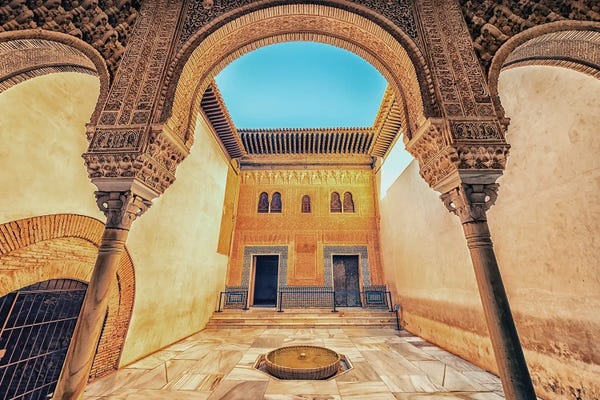 Famous Palaces & Residences: Alhambra Arch by Manjik Pictures