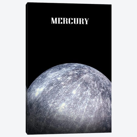 The Mercury Planet Canvas Print #EMN988} by Manjik Pictures Canvas Art Print