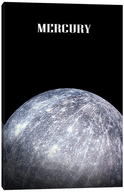 The Mercury Planet Canvas Art Print