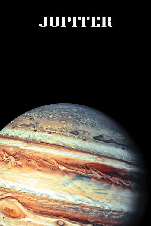 The Jupiter Planet by Manjik Pictures wall art