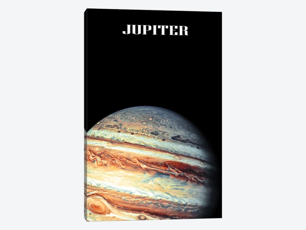 The Jupiter Planet by Manjik Pictures 1-piece Canvas Artwork