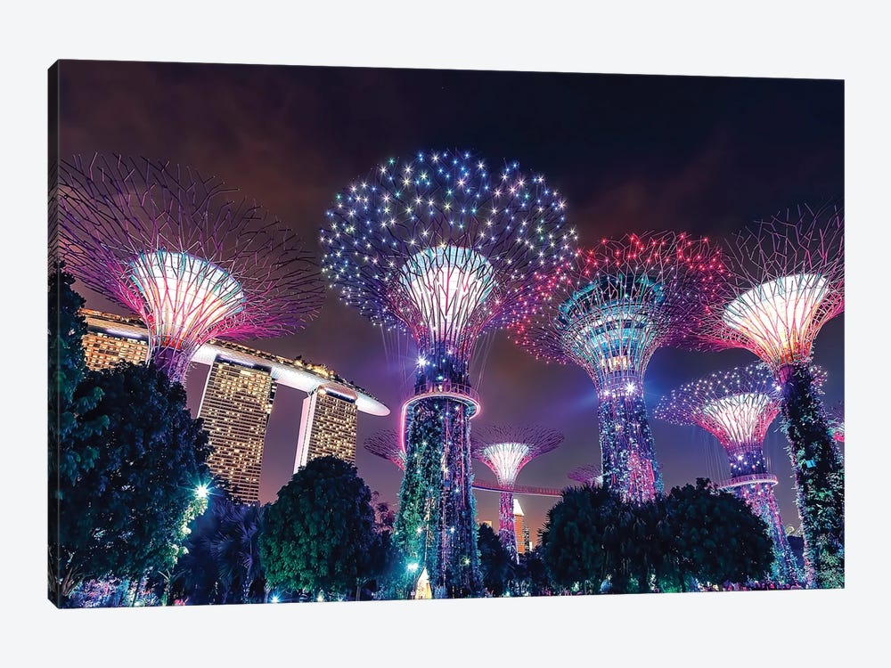 Gardens By The Bay by Manjik Pictures 1-piece Canvas Art Print