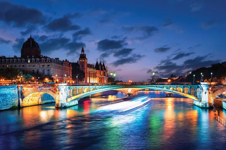 Paris At Dusk