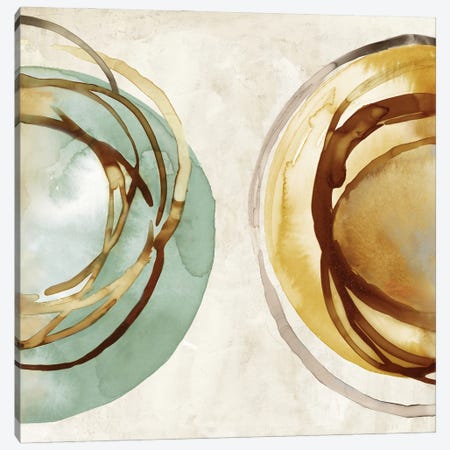 Two Circles Canvas Print #EMP18} by Emma Peal Canvas Print