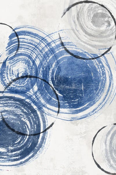 Sapphire Cosmic Dance I by Emma Peal gallery poster