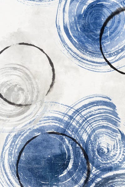 Sapphire Cosmic Dance II by Emma Peal gallery poster