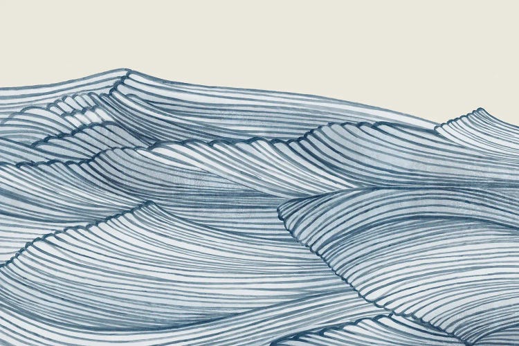 Lines of Wave by Emma Peal wall art