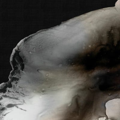 Emma Peal - Framed Fine Art Prints: Monochrome Waves Of Discovery by Emma Peal