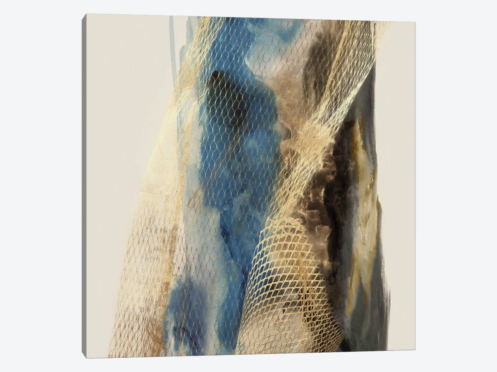 Metallic Lace II by Emma Peal 1-piece Canvas Art Print