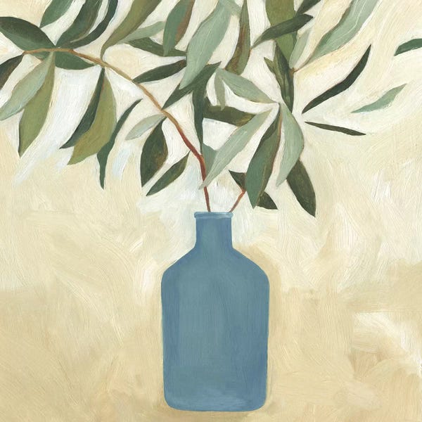 Pottery Still Life: Greenery Still Life V by Emma Scarvey