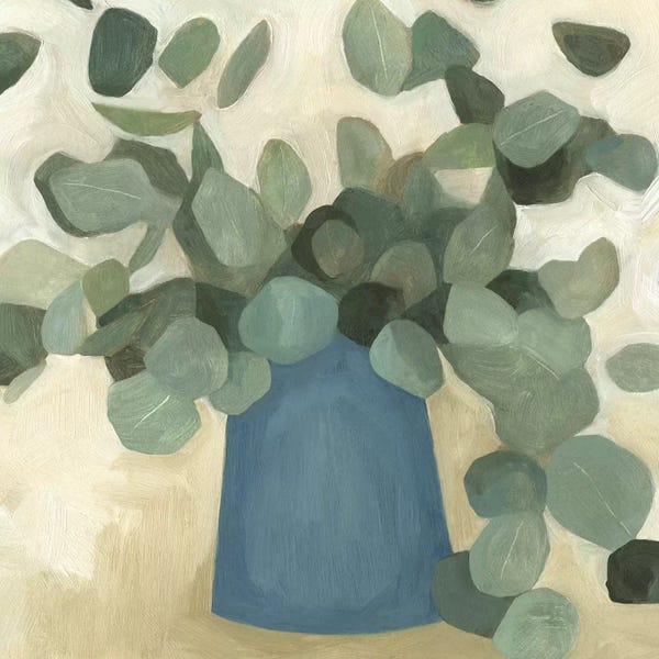 Modern Farmhouse Bedroom: Greenery Still Life VI by Emma Scarvey