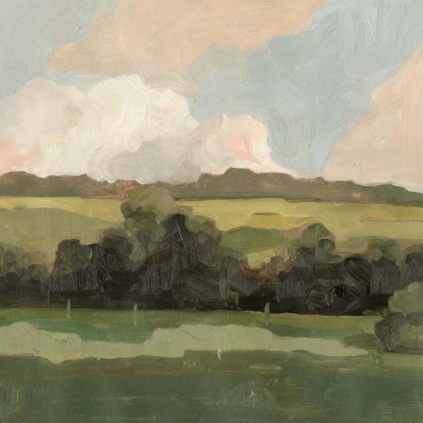 Refreshing Workspace: Ochre Evening II by Emma Scarvey