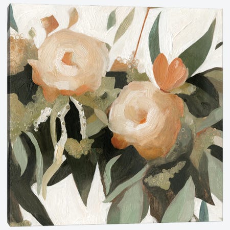 Floral Disarray I Canvas Print #EMS143} by Emma Scarvey Art Print