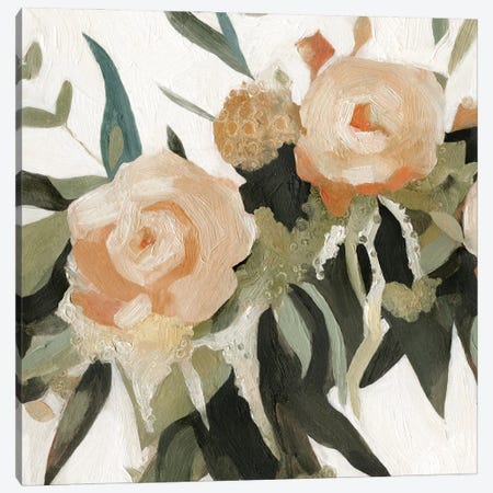 Floral Disarray III Canvas Print #EMS145} by Emma Scarvey Canvas Wall Art