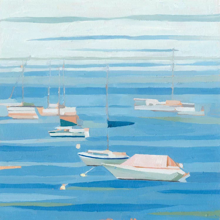 Summer Regatta I by Emma Scarvey wall art