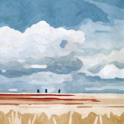 Prairie Landscape I by Emma Scarvey canvas print