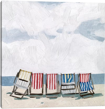 Beach Trip I Canvas Art Print - Emma Scarvey