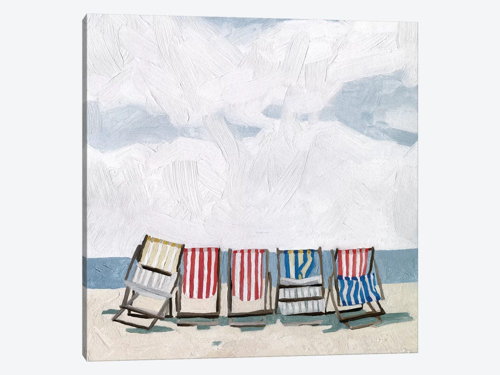 Beach Trip I by Emma Scarvey 1-piece Canvas Art Print