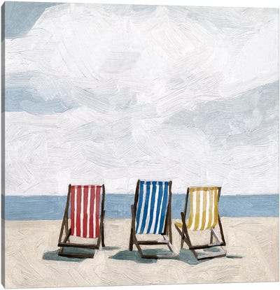 Beach Trip II Canvas Art Print - Emma Scarvey