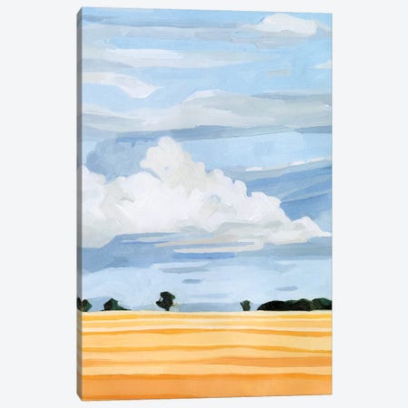 Pale Cloudscape I Canvas Print #EMS208} by Emma Scarvey Canvas Art