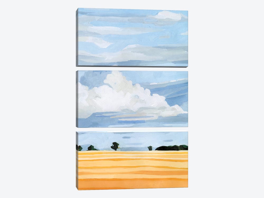 Pale Cloudscape I by Emma Scarvey 3-piece Art Print