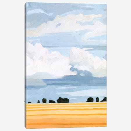 Pale Cloudscape II Canvas Print #EMS209} by Emma Scarvey Canvas Art