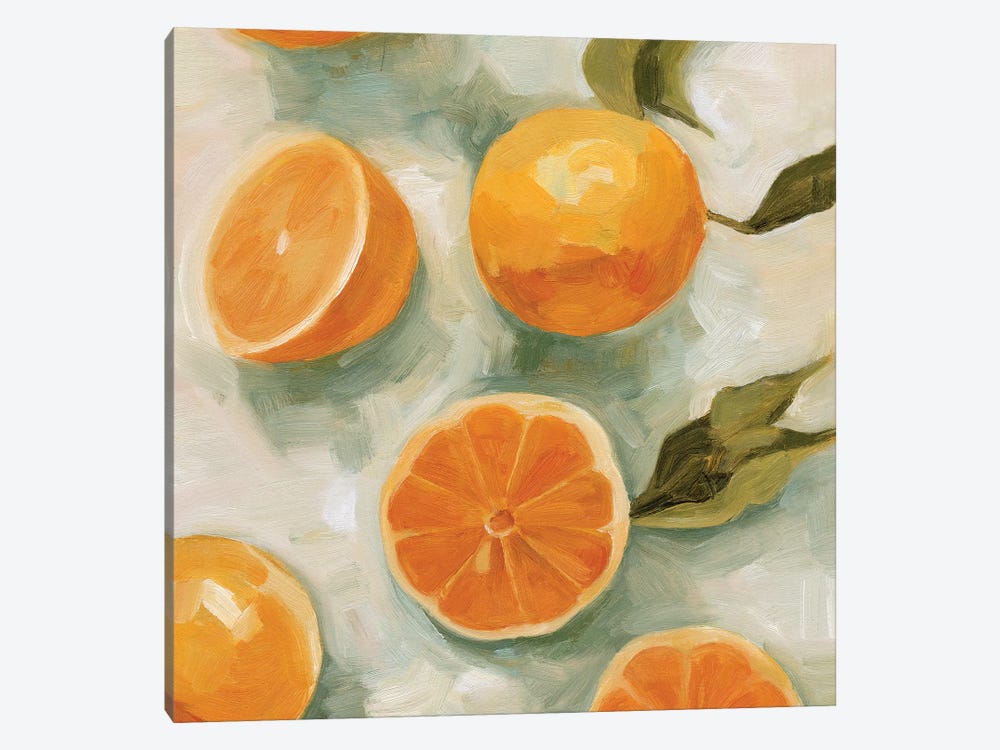 Fresh Citrus I by Emma Scarvey 1-piece Canvas Art