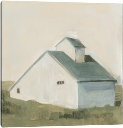 Serene Barn I Canvas Art Print - Modern Farmhouse Living Room Art