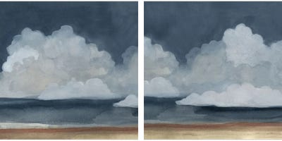 Cloud Landscape Diptych
