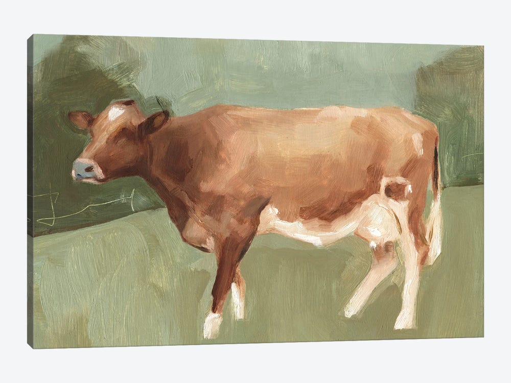 Bovine Field I 1-piece Canvas Art Print