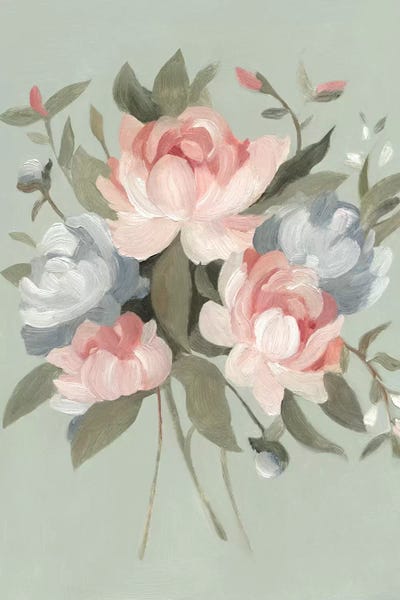 Pastel Bouquet I by Emma Scarvey canvas print