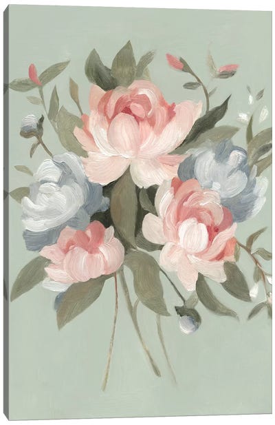 Pastel Bouquet I Canvas Art Print - Emma Scarvey