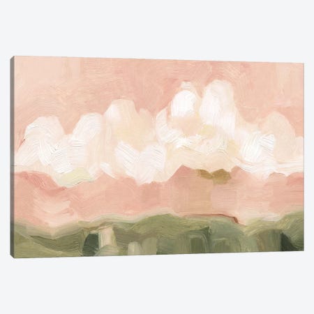 Pink Haze Sunset II Canvas Print #EMS77} by Emma Scarvey Art Print