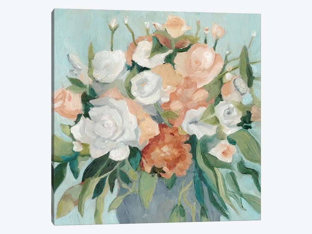 Soft Pastel Bouquet I by Emma Scarvey 1-piece Canvas Wall Art