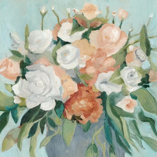 Martini Olive: Soft Pastel Bouquet I by Emma Scarvey