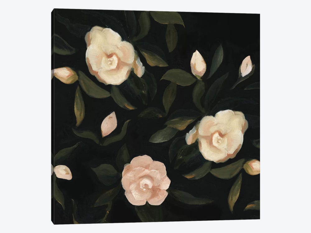 Evening Gardenias I by Emma Scarvey 1-piece Canvas Wall Art