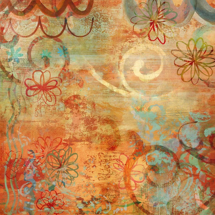 Happy Days I by Emily Dunn wall art