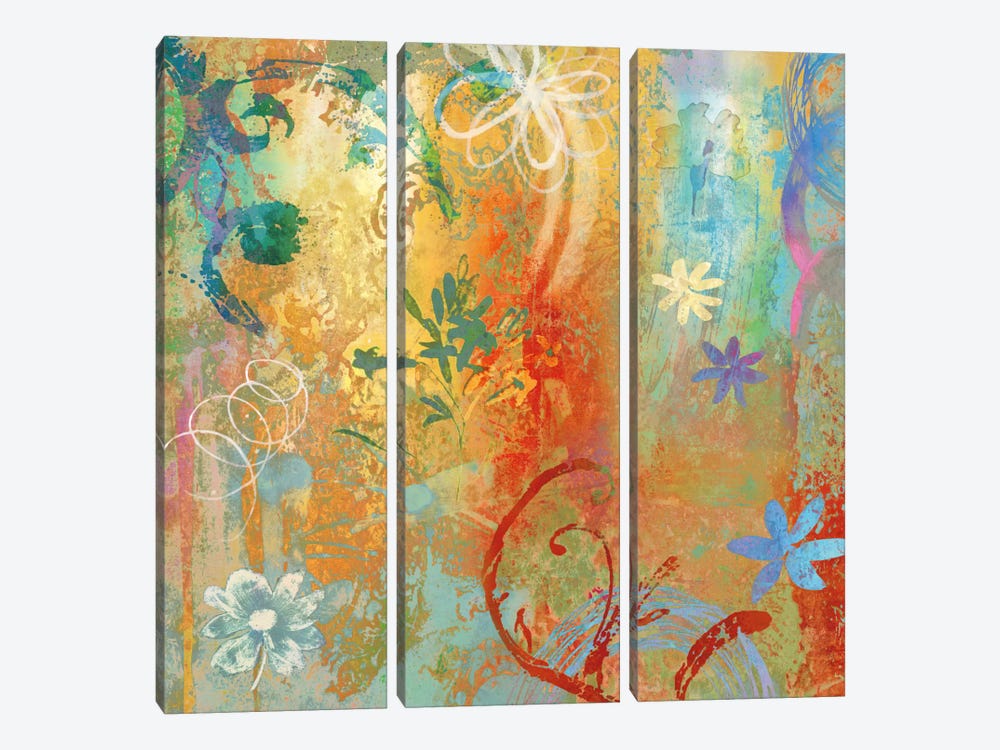 New Utopia I by Emily Dunn 3-piece Canvas Artwork