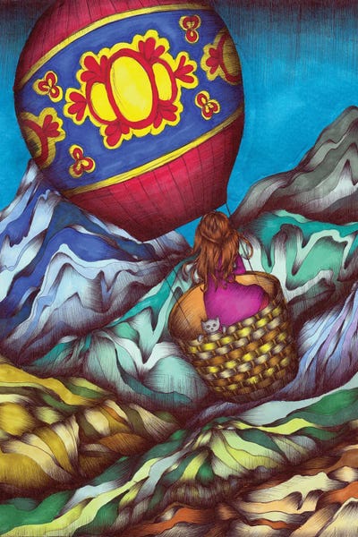 Hot Air Balloons: Solo Journey by Ella Mazur