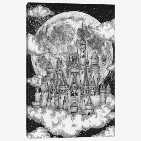 Magic Moon Kingdom Canvas Print #EMZ119} by Ella Mazur Canvas Art