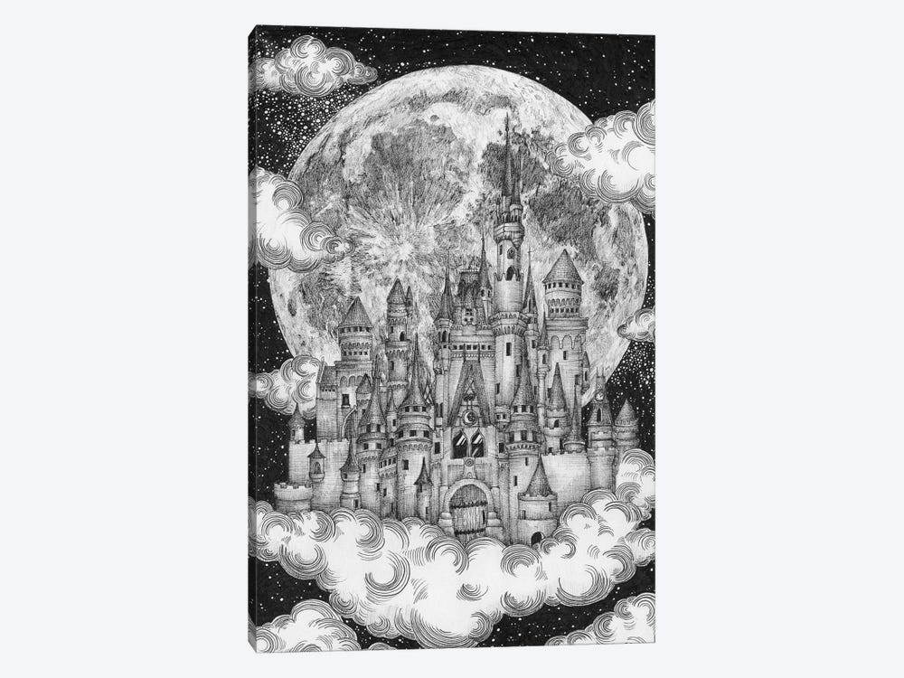 Magic Moon Kingdom by Ella Mazur 1-piece Canvas Artwork