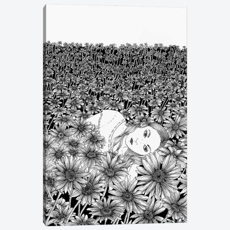 Lying Here With You Canvas Print #EMZ124} by Ella Mazur Canvas Art