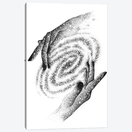 We Are The Universe Canvas Print #EMZ12} by Ella Mazur Canvas Print