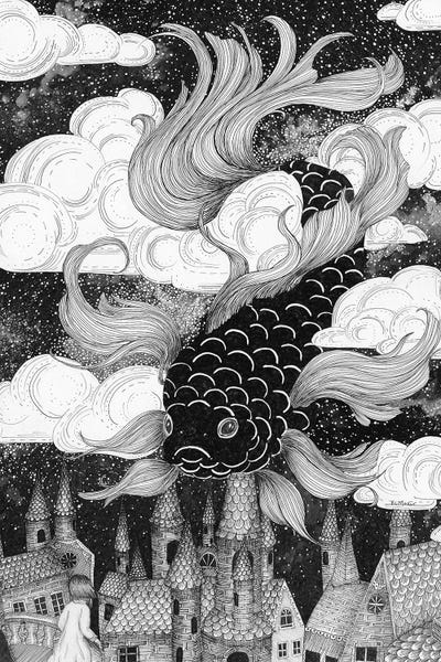 Koi: The Sky Fish by Ella Mazur