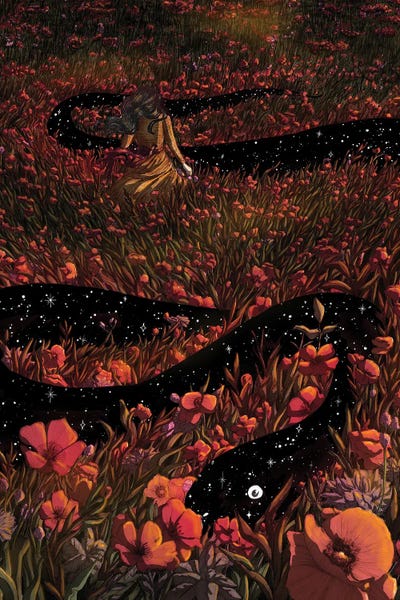 The Common Garden Snake Day Version by Ella Mazur multi panel art