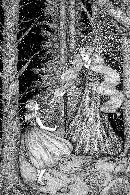 The Star Visitor by Ella Mazur wall art